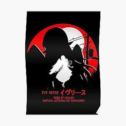 Redo Of Healer Posters - Eve Reese   new design cool anime Poster