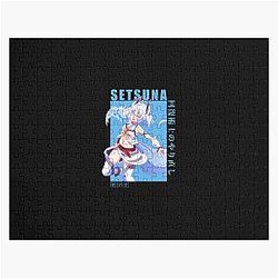 Redo Of Healer Puzzles - Setsuna  Kaifuku Jutsushi no Yarinaoshi (Redo of Healer) Essential TShirt Jigsaw Puzzle