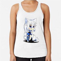 Redo Of Healer Tops de tanque - Setsuna Racerback Tank Top
