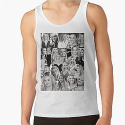 Reese Witherspoon American actress Black Tank Top