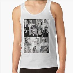 Reese Witherspoon American actress Photos Black White Aesthetic Collage 5 Tank Top