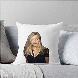 Young Reese Witherspoon Throw Pillow