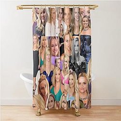 Reese Witherspoon American Actress Dressed Up Shower Curtain