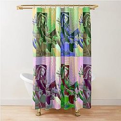 Reese Witherspoon Pop Art Shower Curtain