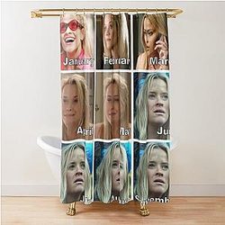 The 2020 Reese Witherspoon Challenge Shower Curtain