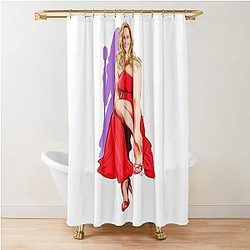Reese Witherspoon - An Illustration by Paul Cemmick Shower Curtain