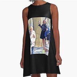 Reese Witherspoon Ice Cream A-Line Dress