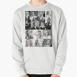 Reese Witherspoon American actress Square Black and White Aesthetic Collage 5 Pullover Sweatshirt