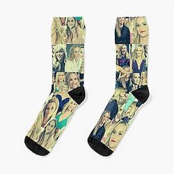 Reese Witherspoon American Actress Collage 3 Socks