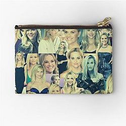 Reese Witherspoon American actress collage - 3 zipper pouch