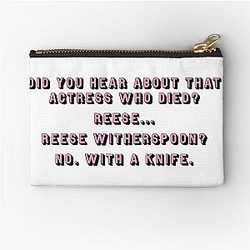 Reese Witherspoon Knife Zipper Pouch