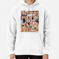 Reese Witherspoon American Actress Dressed Up Collage Pullover Hoodie