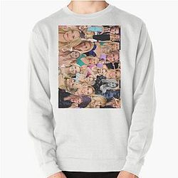 Reese Witherspoon American actress and Lateral Aesthetic Collage 4 Pullover Sweatshirt