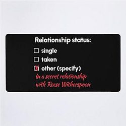 Reese Witherspoon Relationship Desk Mat