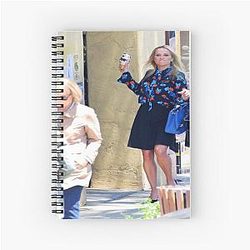 Reese Witherspoon Ice Cream Throw Notebook