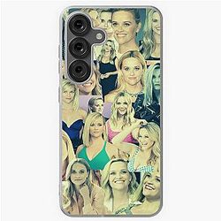 Reese Witherspoon American actress Retro Aesthetic Collage Samsung Galaxy Soft Case