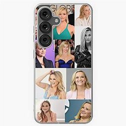 Reese Witherspoon American actress Square Photos Beautiful Collage 5 Samsung Galaxy Soft Case