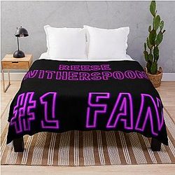 Reese Witherspoon Fan Throw Blanket