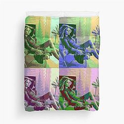 Reese Witherspoon Pop Duvet Cover