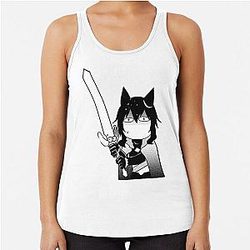 Reincarnated As A Sword Manga Tank Top