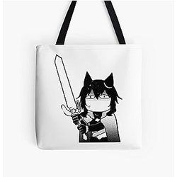 Reincarnated as a Sword Manga Tote Bag