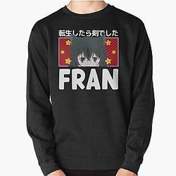 Reincarnated as a Sword Fran Pullover Sweatshirt