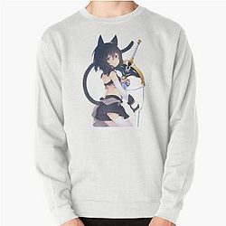 Anime by Reincarnated As Sword Art Pullover Hoodie