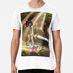 Reincarnated as Sword 1 Premium T-Shirt