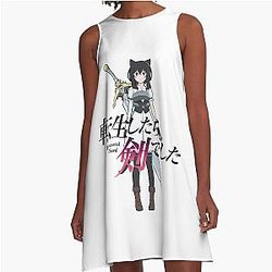 Reincarnated as a Sword A-Line Dress