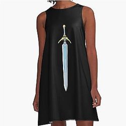 Reincarnated as a sword a-line dress