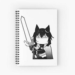 Reincarnated as a Sword Manga Spiral Notebook