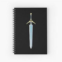 Reincarnated as a Sword Spiral Notebook