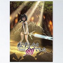 Reincarnated as Sword Poster