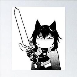 Reincarnated as a Sword Manga Poster