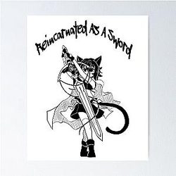 フラン Reincarnated as a Sword ポスター