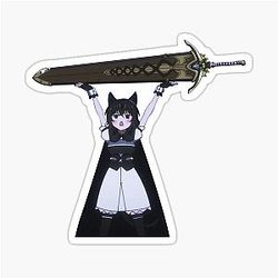 Fran Reincarnated as a Sword Sticker