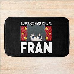 Reincarnated as a Sword - Fran Baker Bath Mat
