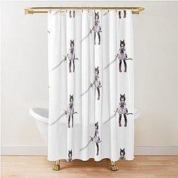 Reincarnated As A Sword Shower Curtain