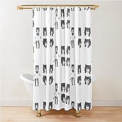 Reincarnated as a sword shower curtain