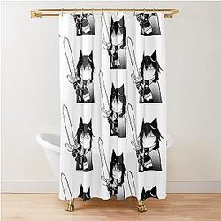 Reincarnated As A Sword Manga Shower Curtain