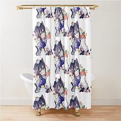 Reincarnated As Sword Shower Curtain