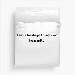 I am a hostage- Relient K Duvet Cover