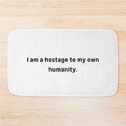 I am a hostage- Relient K Bath Mat