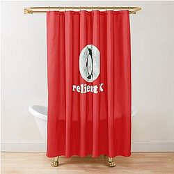 relient k penguin Essential T-Shirt Shower Curtain