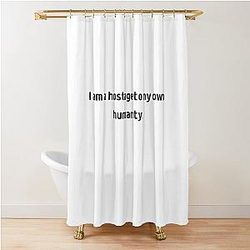 I am a hostage- Relient K Shower Curtain