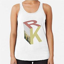 Relient K - Air For Free - Cube Racerback Tank Top