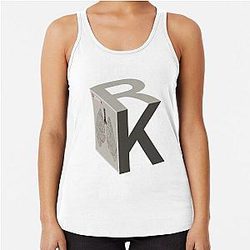 Relient K - Collapsible Lung - Cube Racerback Tank Top