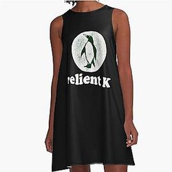 relient k penguin  A-Line Dress