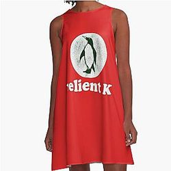 relient k penguin Essential T-Shirt A-Line Dress