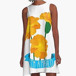 Relient K I'm A Marigold Air for Free A-Line Dress